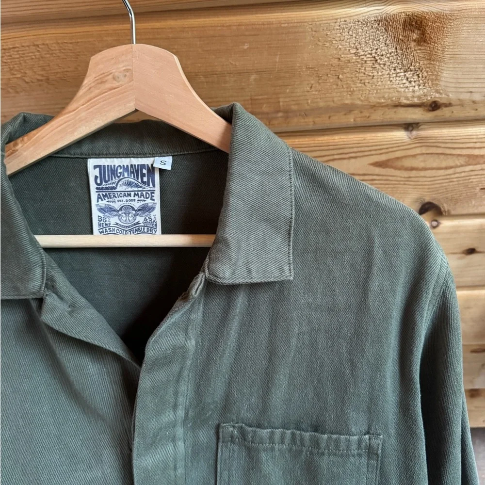 Jungmaven Olive Green Olympic Jacket - Picture 5 of 5